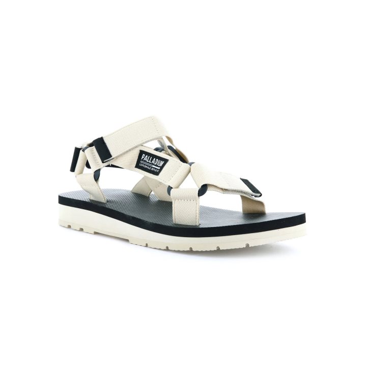 Palladium Outdoorsy Urbanity Men's Sandals Beige | UK P317-SJH